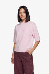 Ise gebreide top | Rose Quartz