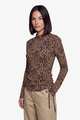 Lima top | Khaki/Black