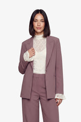 Kicki blazer | Rosy brown