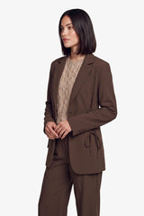 Feline blazer | Dark Chocolate