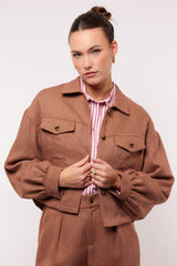 Arlene jacket | Tawny Camel