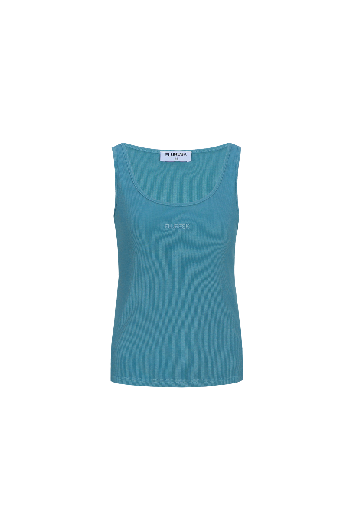 Daya top Azure Green FLURESK