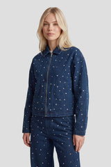 Inez jacket | Denim Mid Blue