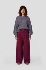 Zumra broek | Beaujolais Red