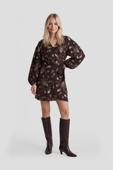 Felice jurk | Mocha Brown