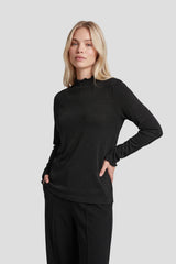 Eira knit top | Black