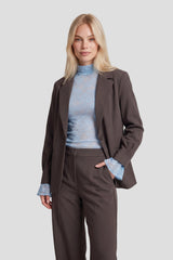 Noxie blazer | Dark Chocolate