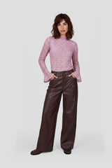 Roza broek | Dusky Maroon