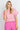 Abbi top | Offwhite/Bright Pink
