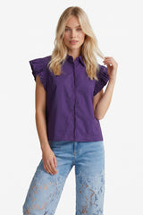 Jara blouse | Royal Plum
