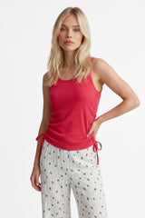 Milly top | Bright Pink