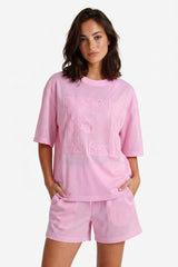 Flow T-shirt | Blush Rose