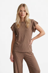 Paige top | Walnut