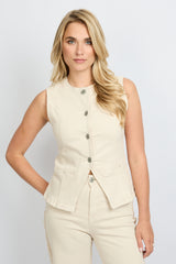 Zeni gilet | Sand