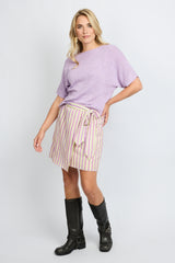 Lavinia rok | Orchid Purple/Vivid Pistache