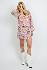 Yaritza skort | Violet/Orchid Purple