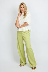 Sonrisa broek | Vivid Pistache