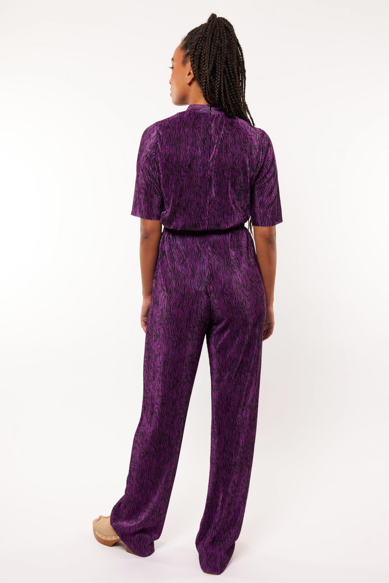 Melanie broek | Salvia Purple/Black